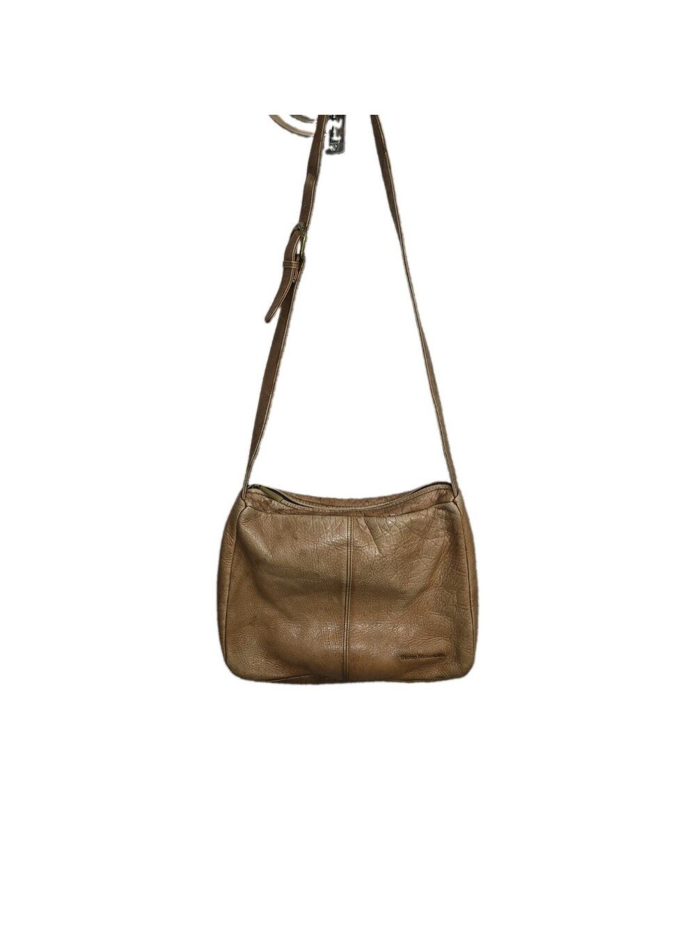Vintage Leather Shoulder Bag 90s Y2k Soft Naturally Distressed Grunge Boho